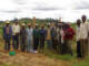 Fence building crew