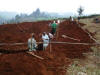 Digging footings