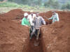 Digging footings