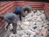 Crew unloading lorry