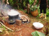Cooking goat