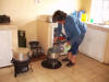 Mary Elizabeth cooking