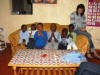 The boys praying at bedtime