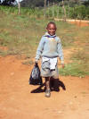 Kelvin Coming Home from School
