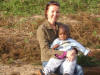 Godfrey with aunti Jennifer
