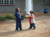 Godfrey playing ball