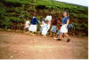 Janice walking with kids.